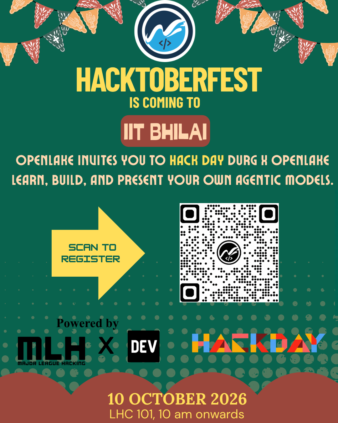 Hacktoberfest Hack Day Durg × OpenLake